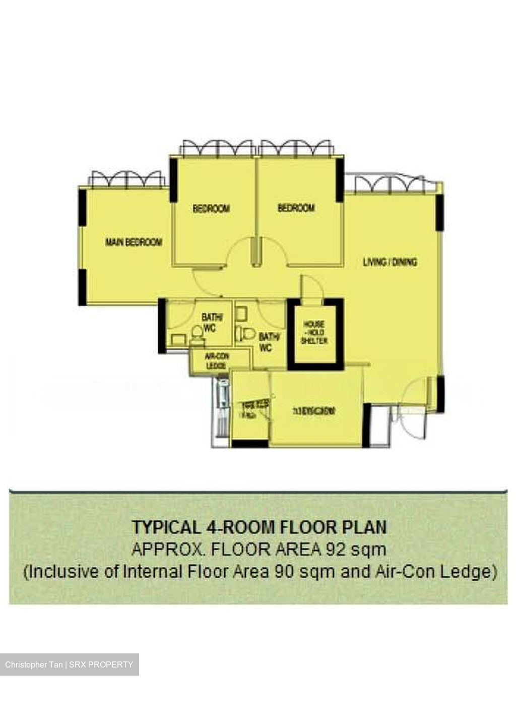 Blk 312B Punggol Parcvista (Punggol), HDB 4 Rooms #583011701